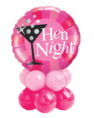 Hen Night foil balloon