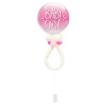 Baby Girl Bubble Balloon 22 Inch