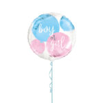 Boy Or Girl Gender Reveal Foil 18 Inch – Latex Bunch Options
