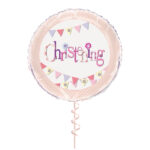 Christening Pink Foil 18 Inches – Latex Bunch Options