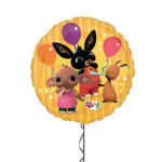 Bing Orange Foil Balloon 18 Inches – Latex Bunch Options