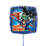 DC Comic Foil Balloon 18 Inches – Latex Bunch Options