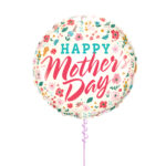 Mother's Day Floral 18 Inch Foil Balloon