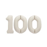 Number 100 Balloons 34 Inch, Choose Your Own Colour!