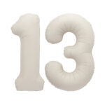Number 13 Balloon 34 Inch, Choose Your Own Colour!