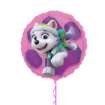 Paw Patrol Pink Foil Balloon 18 Inches – Latex Bunch Options