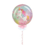 Unicorn 16 Inch Orb Balloon