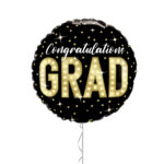 Graduation Foil Balloon 18 Inches – Latex Bunch Options