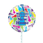 New Home Foil Balloon 18 Inches – Latex Bunch Options