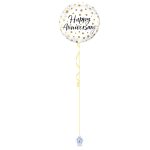 Anniverasary Gold 18 Inch Foil Balloon