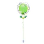 Filgree Green Double Bubble Balloon 24 Inch