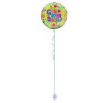 Get Well Green 18 Inch Foil Balloon