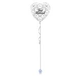 Just Married 18 Inch Foil Balloon