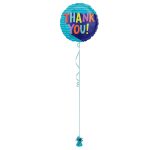 Thank You Blue 18 Inch Foil Balloon