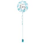 Its A Baby Blue 18 Inch Foil Balloon